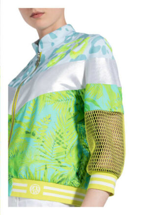 Sportalm Blouson mit Paillettenbesatz, Blau
