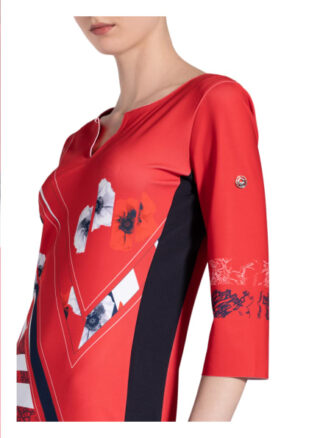 Sportalm Etuikleid mit 3/4-Arm, Rot