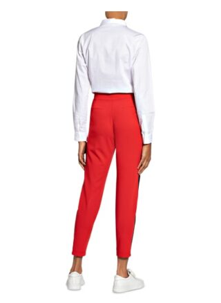 Sportalm Hose mit Galonstreifen, Rot