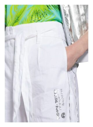 Sportalm Shorts mit Leinen, Weiß