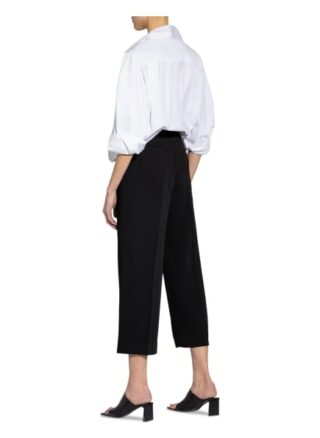 Sportmax Culotte mit Schmucksteinbesatz, Schwarz