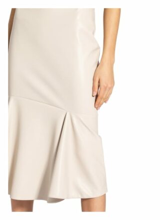 Sportmax Rock Casa in Lederoptik, Beige