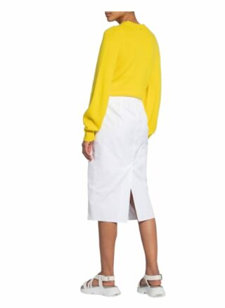 Sportmax Rock Parma mit Schmucksteinbesatz, Weiß