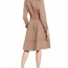 Steffen Schraut Hemdblusenkleid, Beige
