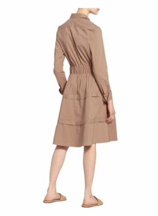 Steffen Schraut Hemdblusenkleid, Beige