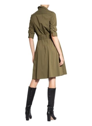 Steffen Schraut Hemdblusenkleid, Grün