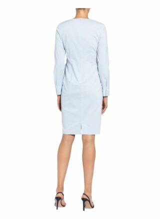 Steffen Schraut Kleid in Wickeloptik, Blau