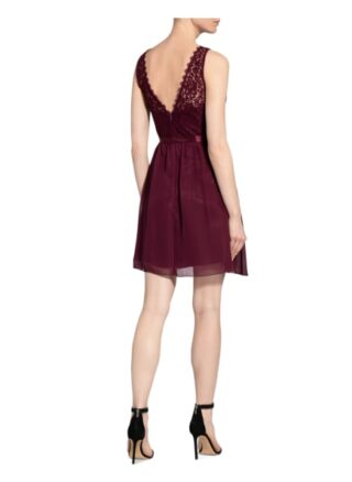 Suddenly Princess Cocktailkleid mit Spitzenbesatz, Rot