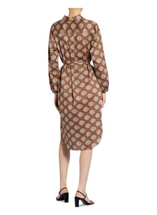 Summum Woman Hemdblusenkleid, Braun