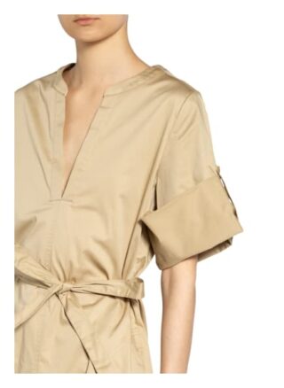 Summum Woman Kleid mit 3/4-Arm, Beige
