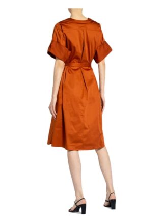 Summum Woman Kleid mit 3/4-Arm, Braun