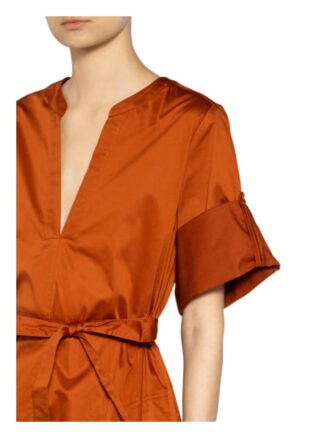 Summum Woman Kleid mit 3/4-Arm, Braun