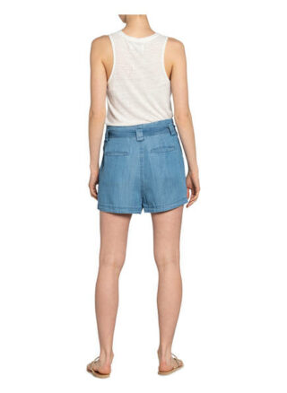 Superdry Paperbag-Shorts Desert, Blau