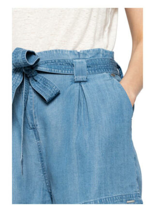 Superdry Paperbag-Shorts Desert, Blau