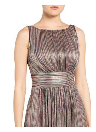 Swing Cocktailkleid, Gold