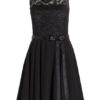 Swing Cocktailkleid, Schwarz