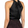 Swing Cocktailkleid mit Schluppe, Schwarz