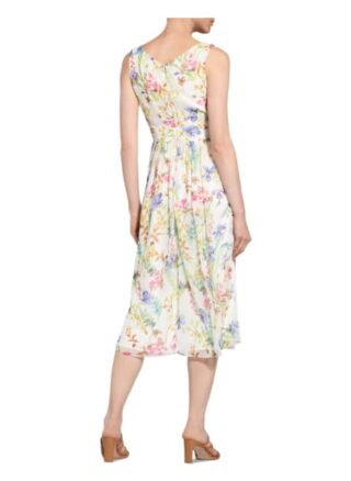 Swing Kleid, Beige