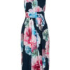 Swing Kleid, Blau