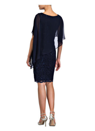 Swing Spitzenkleid, Blau