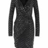 Talbot Runhof Cocktailkleid, Schwarz