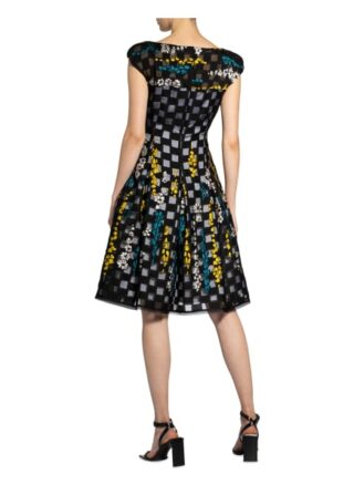 Talbot Runhof Kleid, Schwarz
