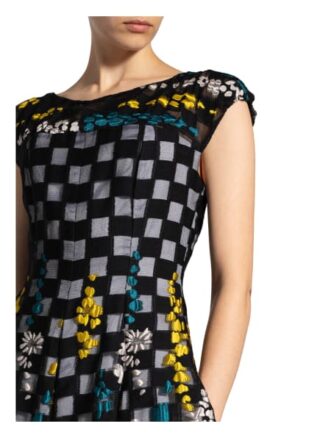 Talbot Runhof Kleid, Schwarz