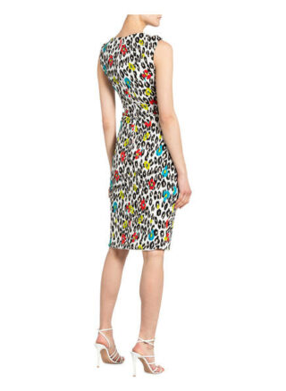 Talbot Runhof Kleid towanda4 in Wickeloptik, Schwarz