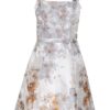 Ted Baker Jacquard-Kleid Joniee, Weiß