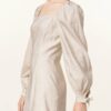 Ted Baker Kleid Britine mit Leinen, Beige