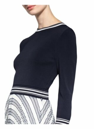 Ted Baker Kleid Lantai im Materialmix, Blau
