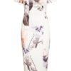 Ted Baker Off-Shoulder-Kleid Saidie, Weiß