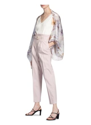 Ted Baker Paperbag-Hose Lucjat, Beige
