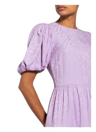Ted Baker Satinkleid Cotswld mit Volantbesatz, Lila