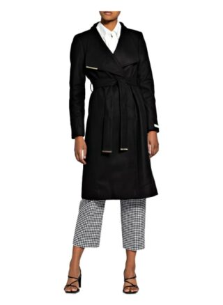 Ted Baker Wollmantel Rose, Schwarz