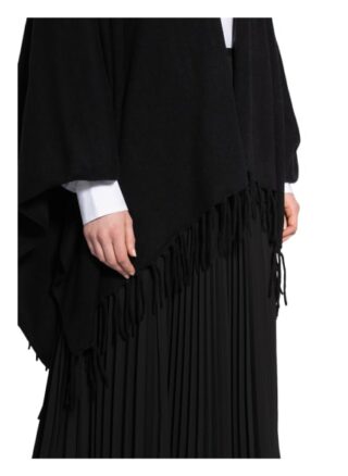 (The Mercer) N.Y. Cashmere-Cape, Schwarz