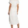 (The Mercer) N.Y. Leinenkleid, Beige