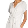 (The Mercer) N.Y. Leinenkleid, Beige