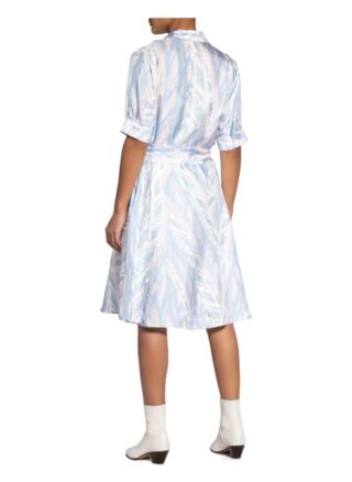 (The Mercer) N.Y. Seidenkleid, Blau
