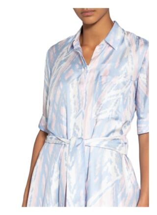 (The Mercer) N.Y. Seidenkleid, Blau