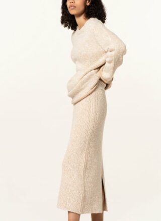 The Row Strickrock Caluso mit Seide, Beige