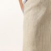 The Row Strickrock Cannia Mi Seide, Beige