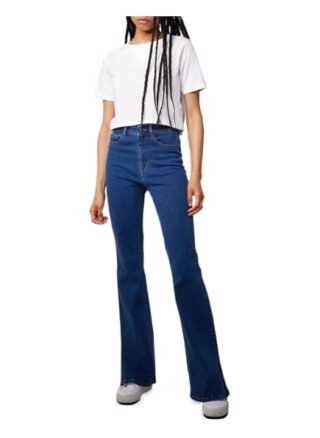 Tigha Jeans Hazel Slit 21031 Slim Fit, Blau