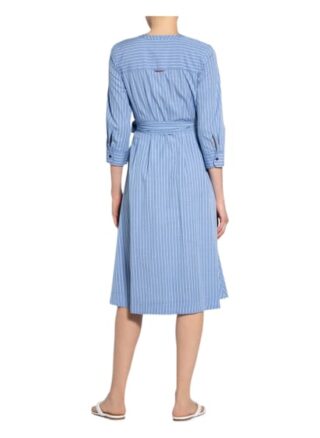 Tommy Hilfiger Hemdblusenkleid, Blau