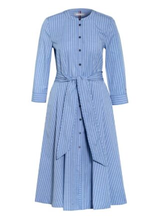 Tommy Hilfiger Hemdblusenkleid, Blau