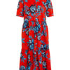 Tommy Hilfiger Hemdblusenkleid, Rot