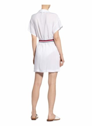 Tommy Hilfiger Hemdblusenkleid, Weiß