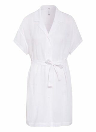 Tommy Hilfiger Hemdblusenkleid, Weiß