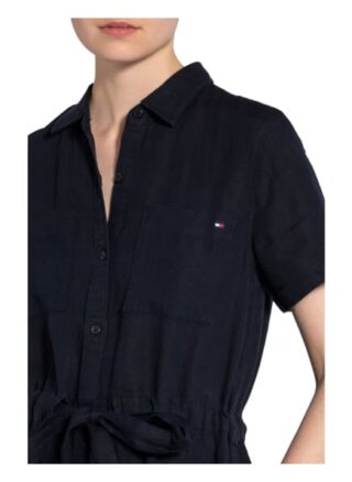 Tommy Hilfiger Hemdblusenkleid Damen, Blau