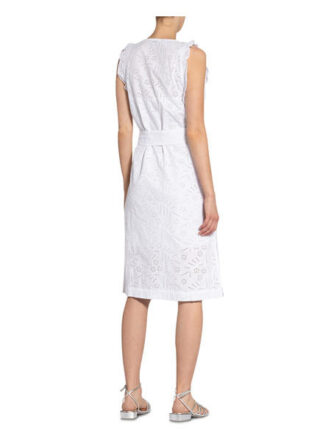 Tommy Hilfiger Kleid Rubi aus Lochspitze, Weiß